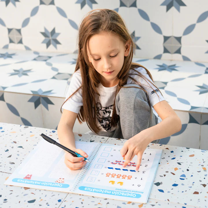 Cuaderno mágico escritura para niños - Pack 4