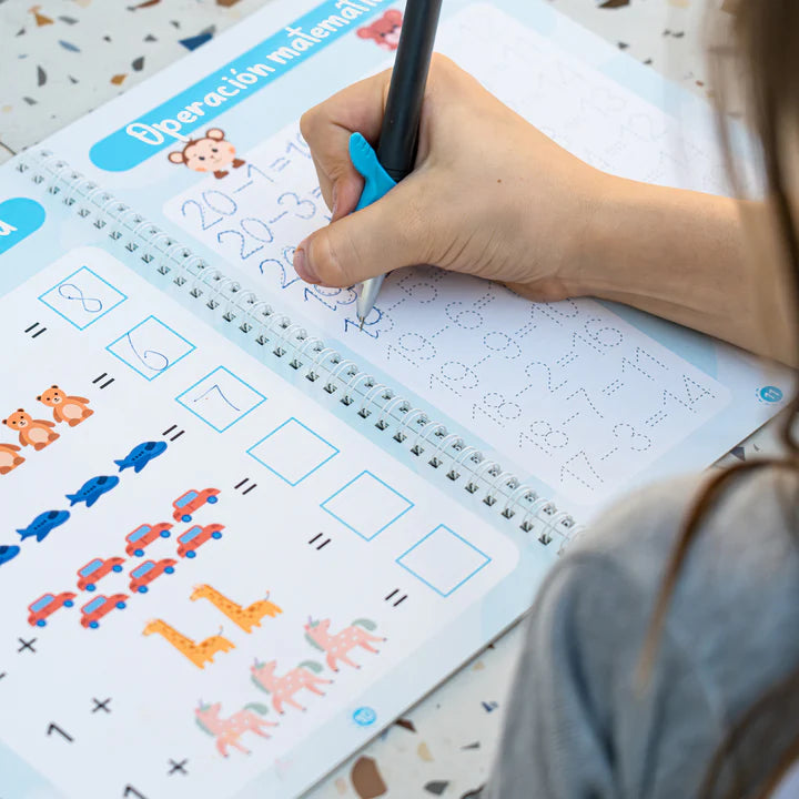 Cuaderno mágico escritura para niños - Pack 4